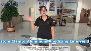 Niestandardowy zacisk do linii produkcyjnej do anodowania aluminium