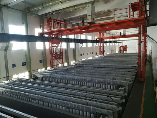 Jakość  1000 Ton Manual Anodizing Production Line 10µM - 12µM Micron fabryka