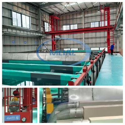 Dobra cena Półautomatyczna pionowa linia produkcyjna anodowania aluminium 1000 ton/miesiąc Czerwony/żółty Kolor w Internecie