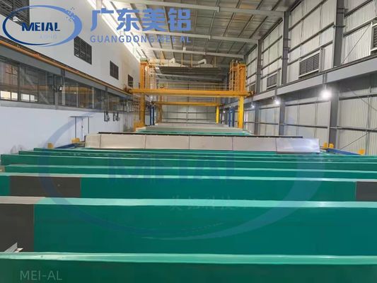 Dobra cena Automatyczna linia produkcyjna anodowania aluminium 1500T/miesiąc w Internecie