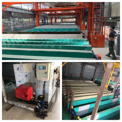 Dobra cena Zindywidualizowana linia produkcyjna anodująca do obróbki powierzchni aluminium elektrolitem kwasu siarkowego Wydajność 900 ton/miesiąc w Internecie