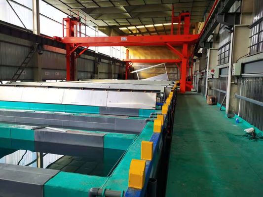 Dobra cena 80 Tons/Month Semi-Automatic Hard Anodizing Line for Black Anodized Aluminum Parts W Internecie
