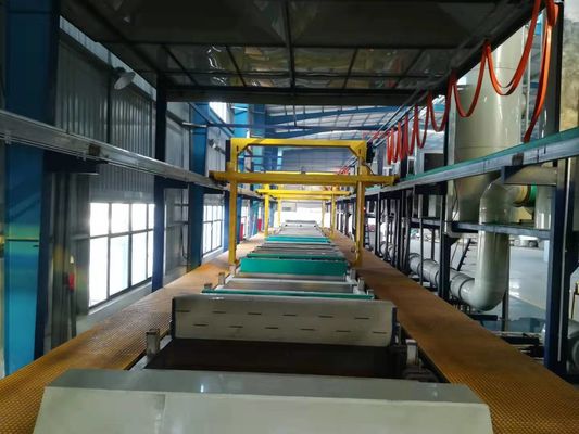 Zautomatyzowany proces barwienia linii do anodowania małych detali