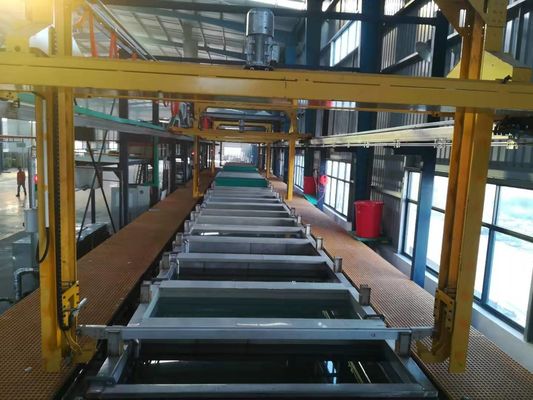 Zautomatyzowany proces barwienia linii do anodowania małych detali