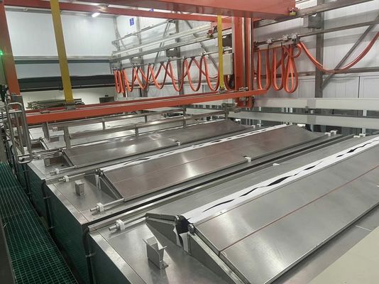 Dobra cena Linia produkcyjna do automatycznego anodowania aluminiowych ram okularów z kwasem siarkowym typu II i uszczelnieniem bezniklowym 8001500 ton/miesiąc W Internecie