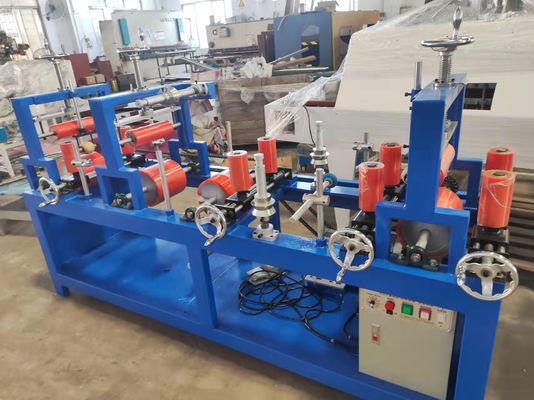 Maszyna do owijania profili aluminiowych 380 V - 415 V Maszyna do klejenia taśmą o mocy 1,5 kW