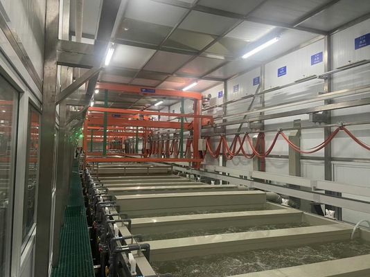 Ręczny sprzęt do anodowania 2000 T / miesiąc AC220V - 50 Hz Moc sterująca