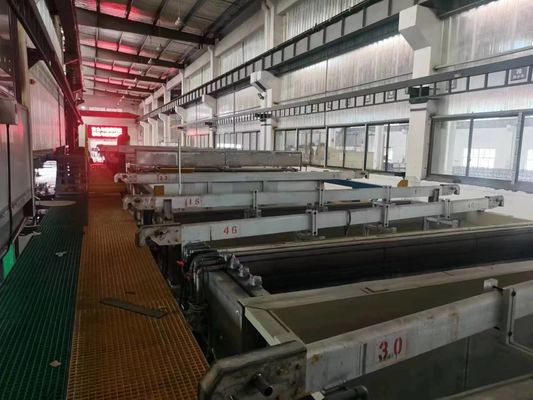 Konstrukcja linii do anodowania poziomego Automatyczny styl działania