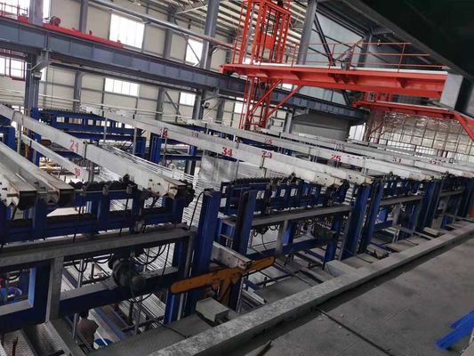 Zautomatyzowana linia do anodowania 220 V 50 HZ o maksymalnej długości profilu 12500 mm