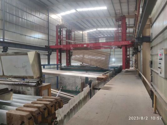 Ręczna linia produkcyjna do anodowania 380 V - 415 V. Wydajność 200 ton / miesiąc