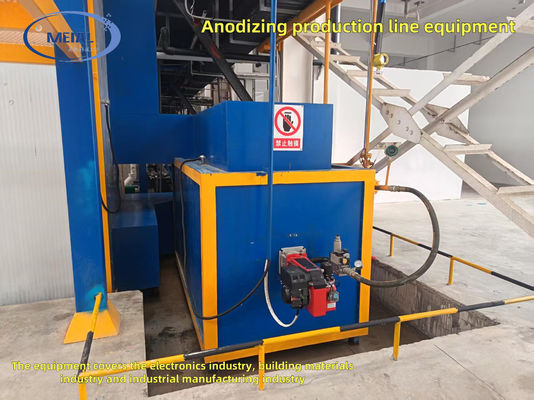 Wysokiej wydajności aluminiowa linia anodowania z energooszczędnymi systemami suszenia.