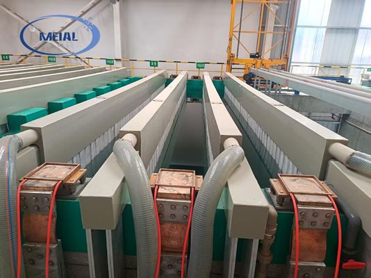 MEI-AL Technology 500 Ton / Month Aluminium Anodizing Line Energooszczędne rozwiązanie do obróbki powierzchni