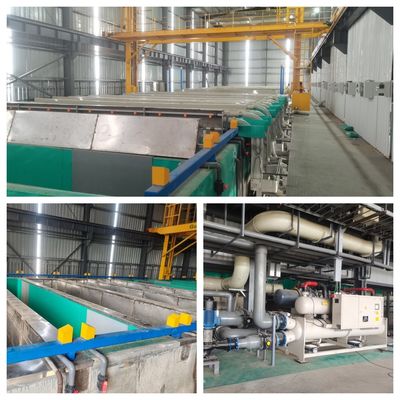 Dobra cena. Linia produkcyjna anodowania profili aluminiowych wysokiej klasy 2000T/M w Internecie