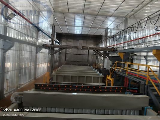 Dobra cena. Zindywidualizowana linia produkcyjna anodowania 500T/M dla wysokiej klasy profili drzwiowych i okiennych zasilana gazem ziemnym w Internecie