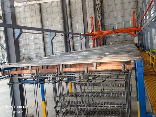 Dobra cena 2000T/M Zielona, wydajna, dostosowalna linia produkcyjna anodowania aluminium do ram słonecznych w Internecie