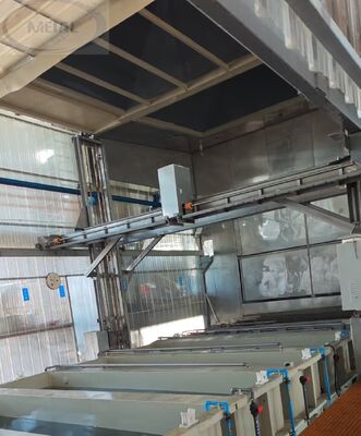 Dobra cena Wysokiej wydajności 150 T/M przepustowość twarda linia anodowania w Internecie