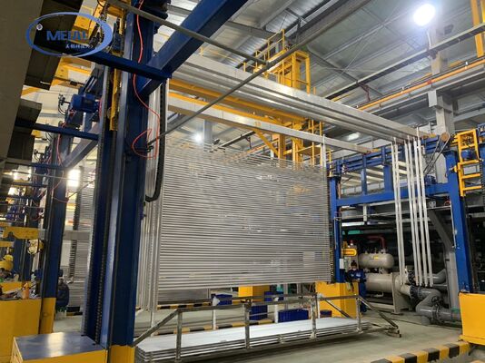 Dobra cena Profesjonalna linia produkcyjna do anodowania aluminium o wydajności 2000T/M dla aluminium 6063 6061 z indywidualnym projektem w Internecie