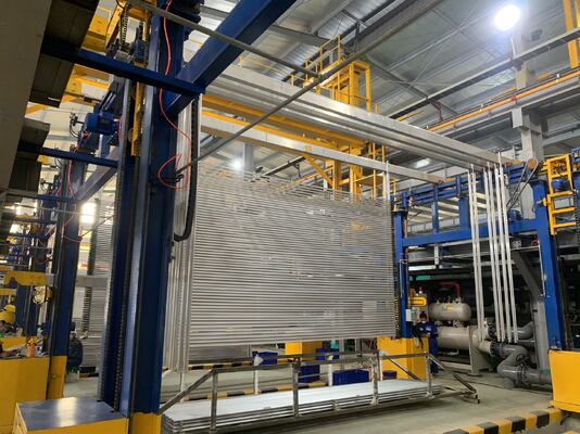 Dobra cena Automatyczna pozioma linia anodowania dla stopów aluminium 6061-6063 o pojemności 750 T/M w poziomym trybie U w Internecie