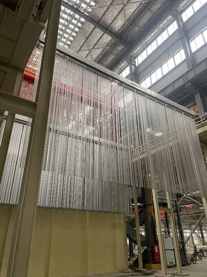Dobra cena Półautomatyczna linia produkcyjna do architektonicznego anodowania aluminium kwasem siarkowym 2000T/M W Internecie